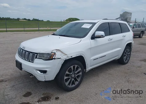 2018 Jeep Grand Cherokee Overland 4X4 z USA, uszkodzony, nr VIN 1C4RJFCGXJC453770